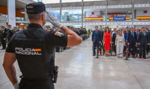 Homenaje policia nacional